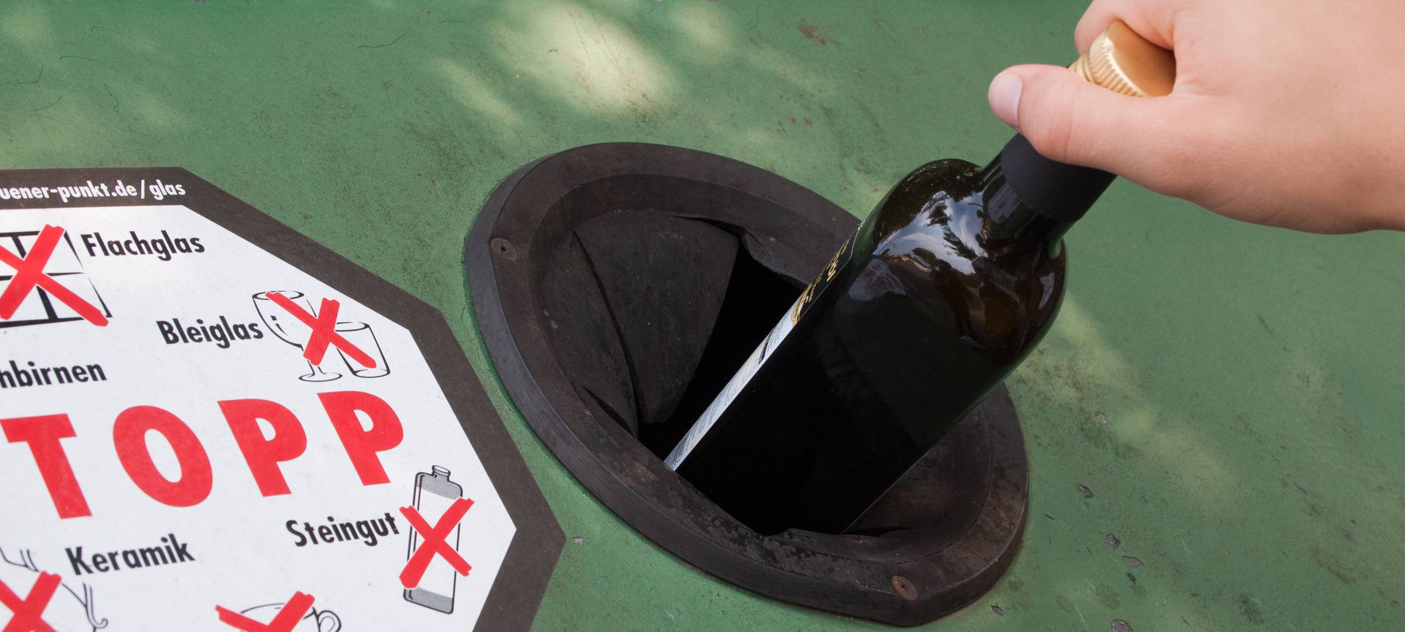 Anwohner klagen über Lärm an Altglascontainer