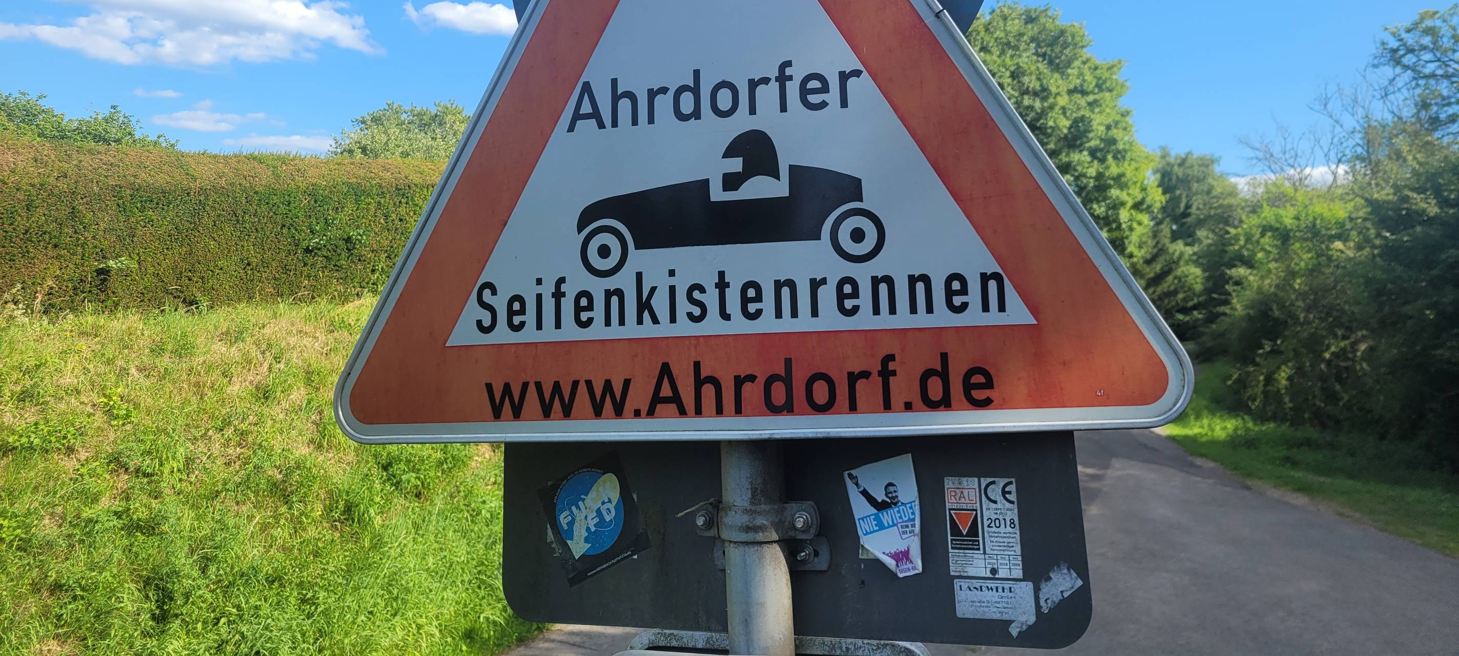 21.- 23.08. Seifenkistenrennen Ahrdorf