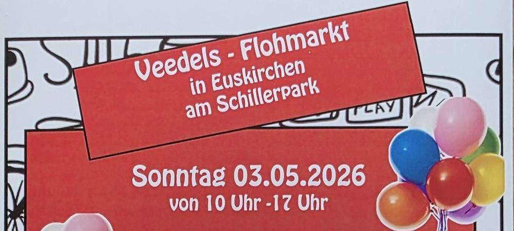 Veedels-Flohmarkt am Schillerpark in Euskirchen