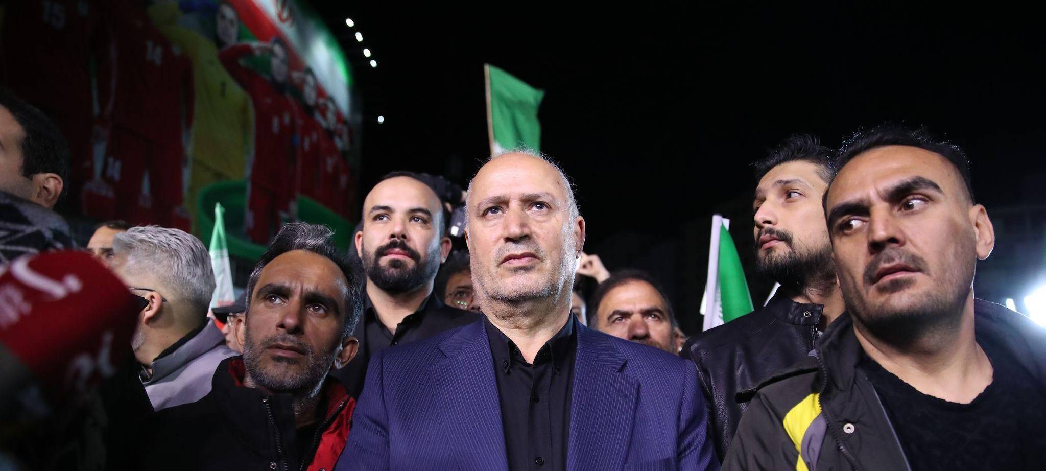 Irans Fußball-Präsident Mehdi Tadsch