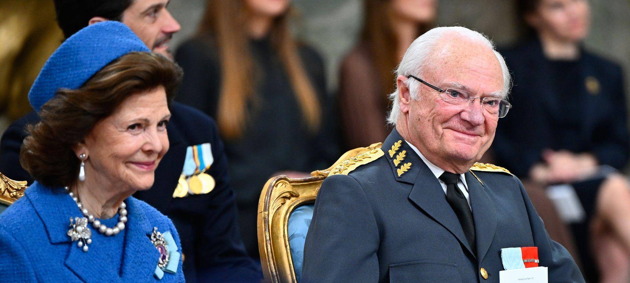 Schwedens König Carl XVI. Gustaf wird 80