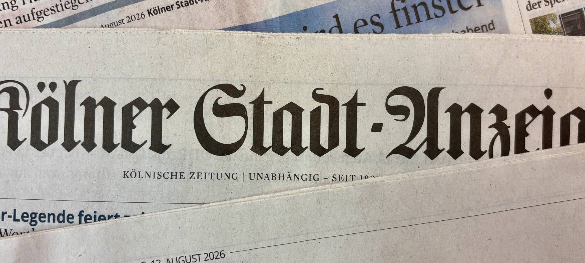 Kölner Stadtanzeiger: Große Umstrukturierung